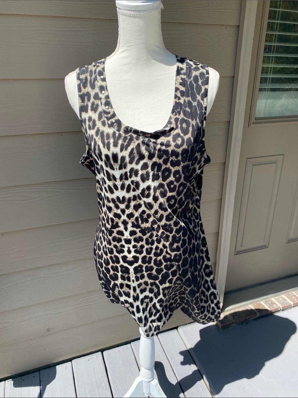 4/$20 leopard print tunic/mini dress